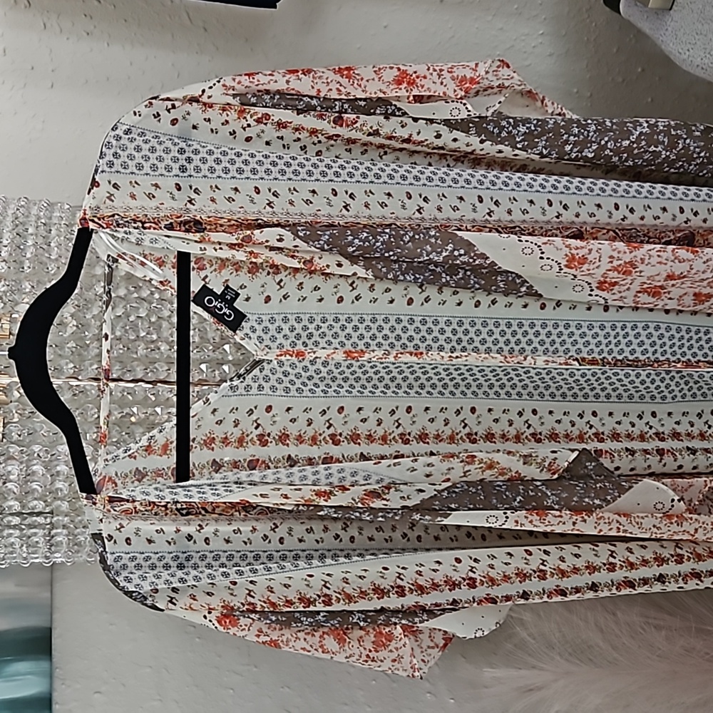 GIGIO Floral Cardigan